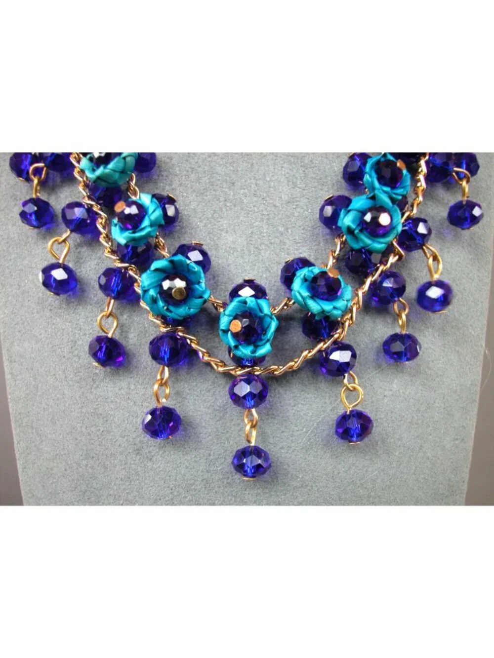 Mexican Artisanal Palm Leaf Necklace, earring Bracelet  Set.